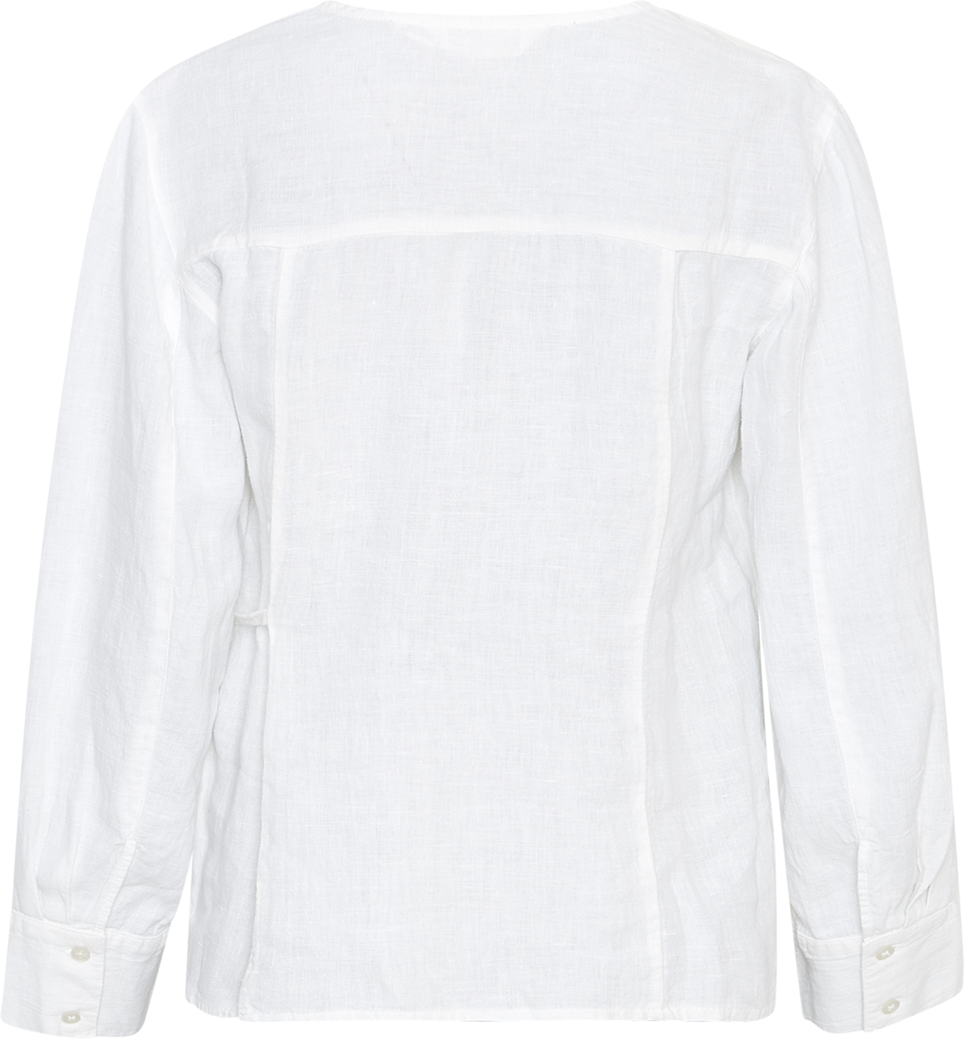 MSCHPearlina Wrap Top – Bright White, back