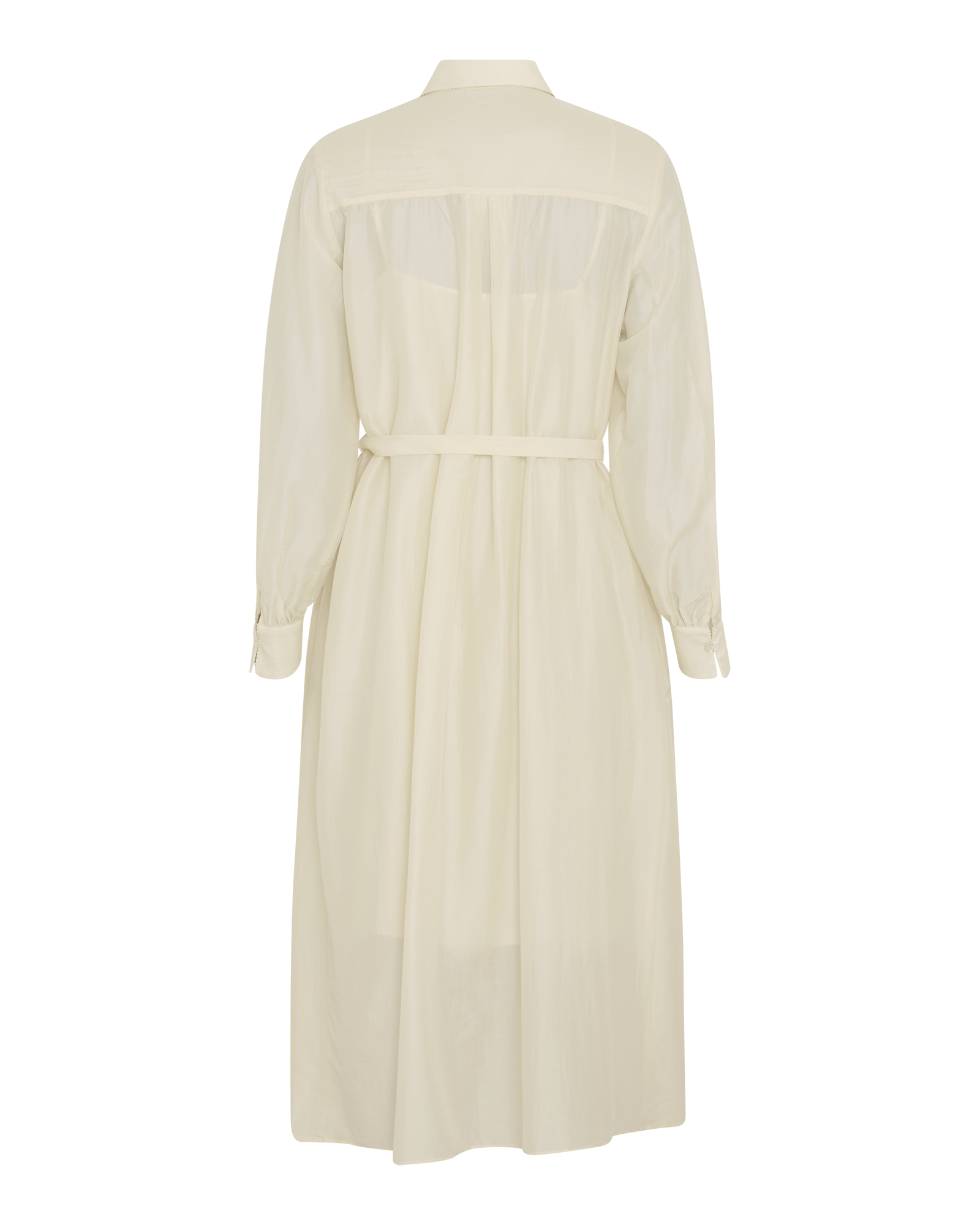 MSCHIsra Shirt Dress – Bleached Sand, back