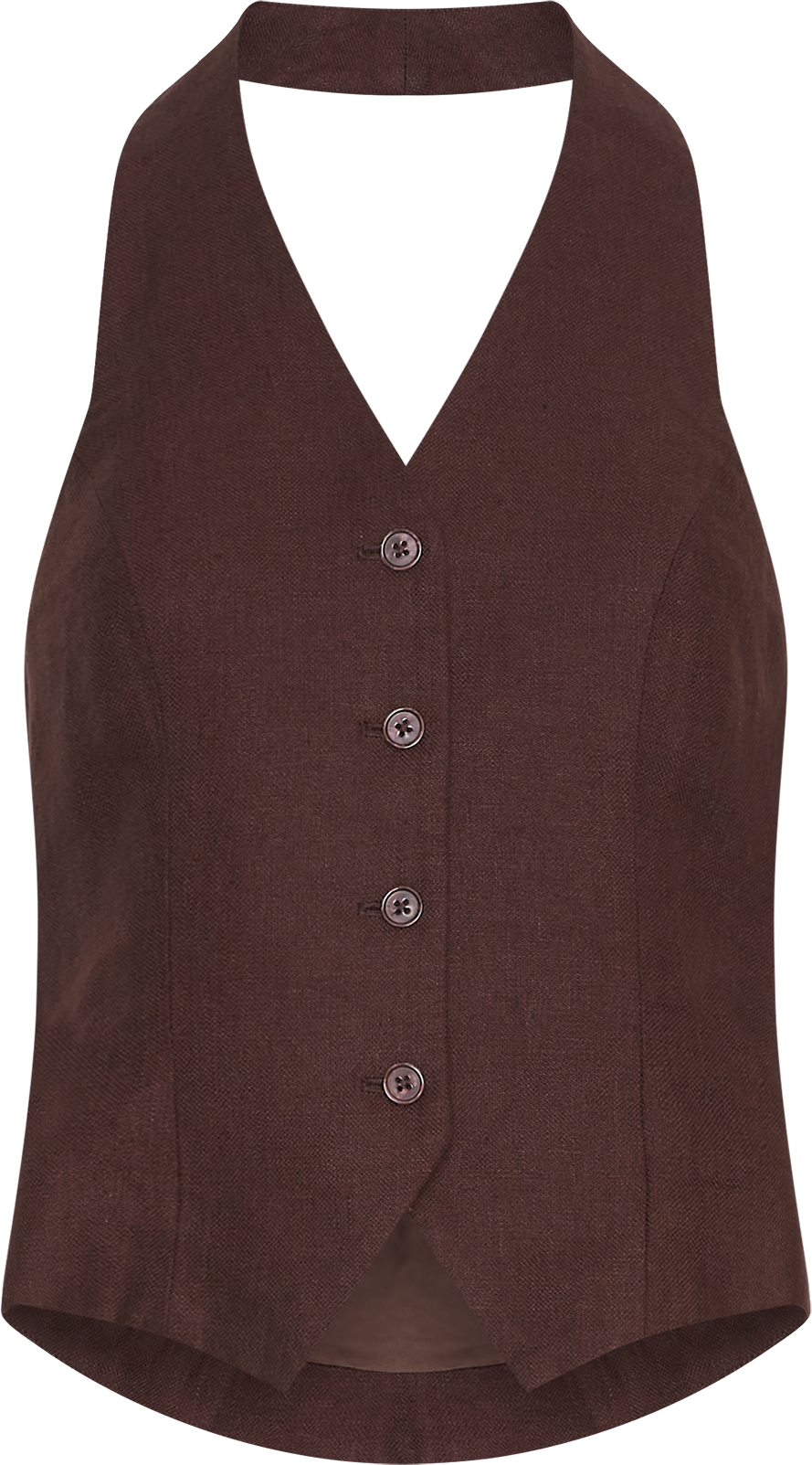 MSCHNaira Claritta Halterneck Waistcoat