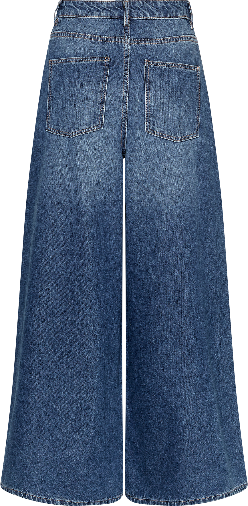 MSCHTurig Alena Pants  – Mid Blue Washed, back