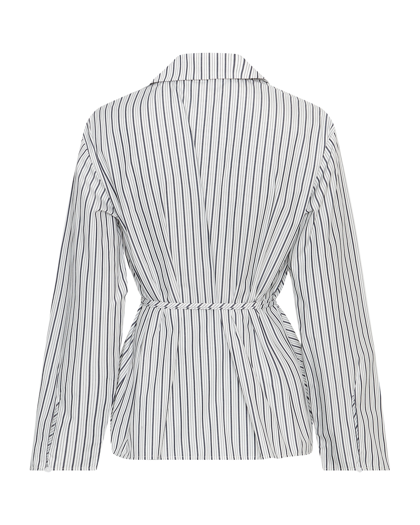 MSCHZenika Wrap Top STP – Egret / Sky Captain, back