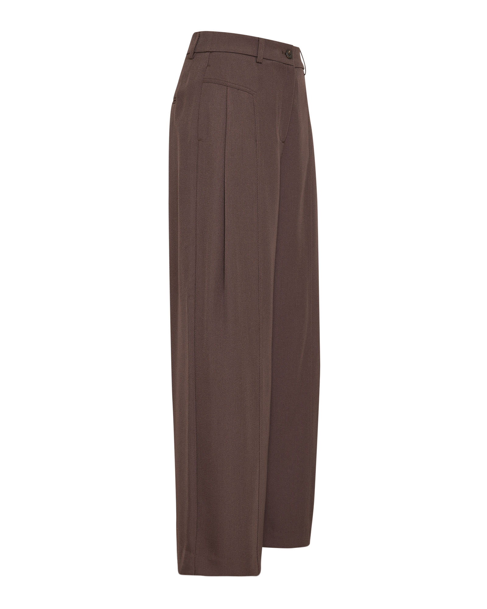 MSCHLauretta HW Pants – Hot Fudge, close-up