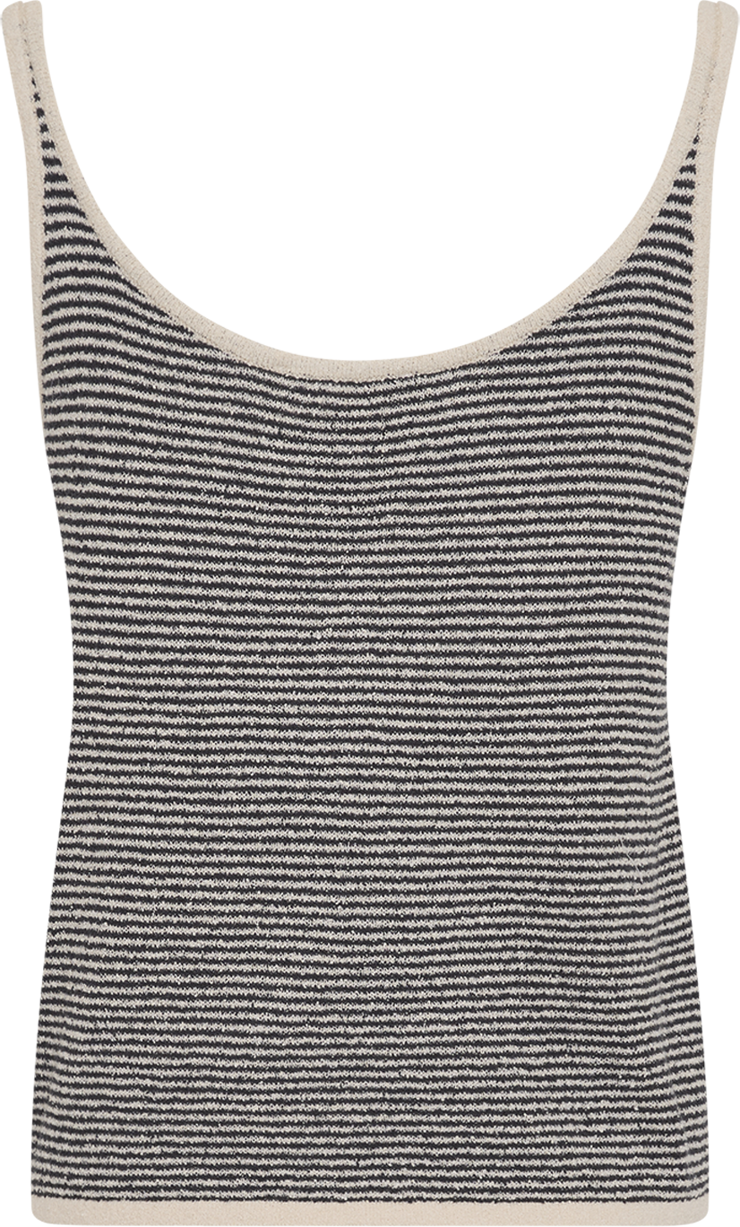 MSCHOaklyn Strap Top – Bleached Sand / Phantom, back