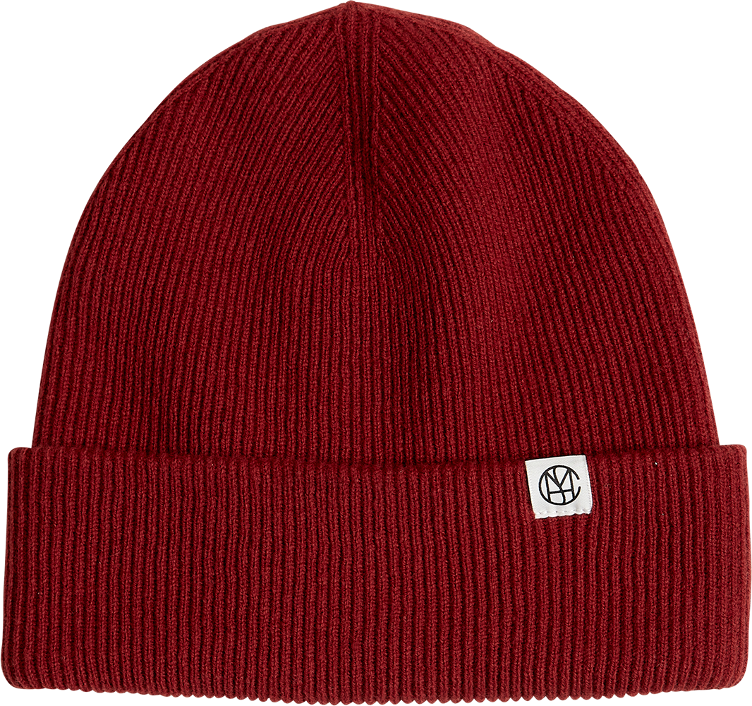 MSCHLowee Icon Beanie – Rosewood, front