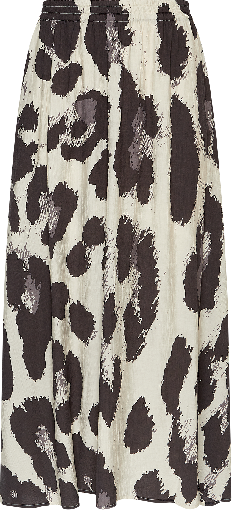 MSCHKaralie Jusia HW Skirt AOP – Licorice Leo, front