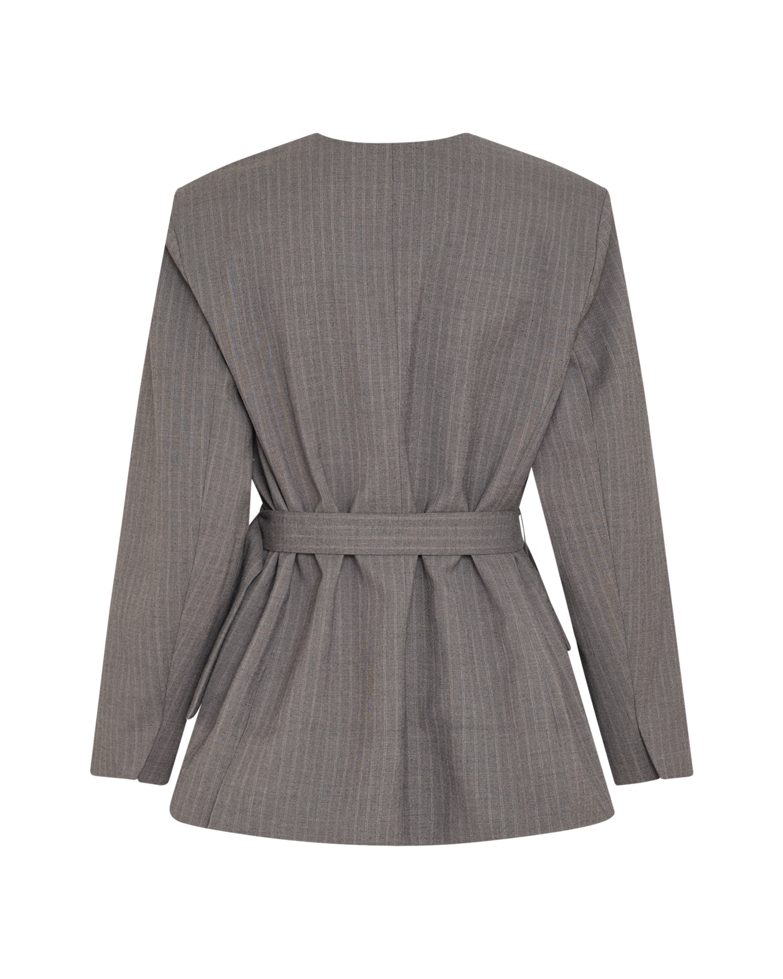MSCHRika Loose Blazer STP – Roasted Cashew / Fields Of Rye, back