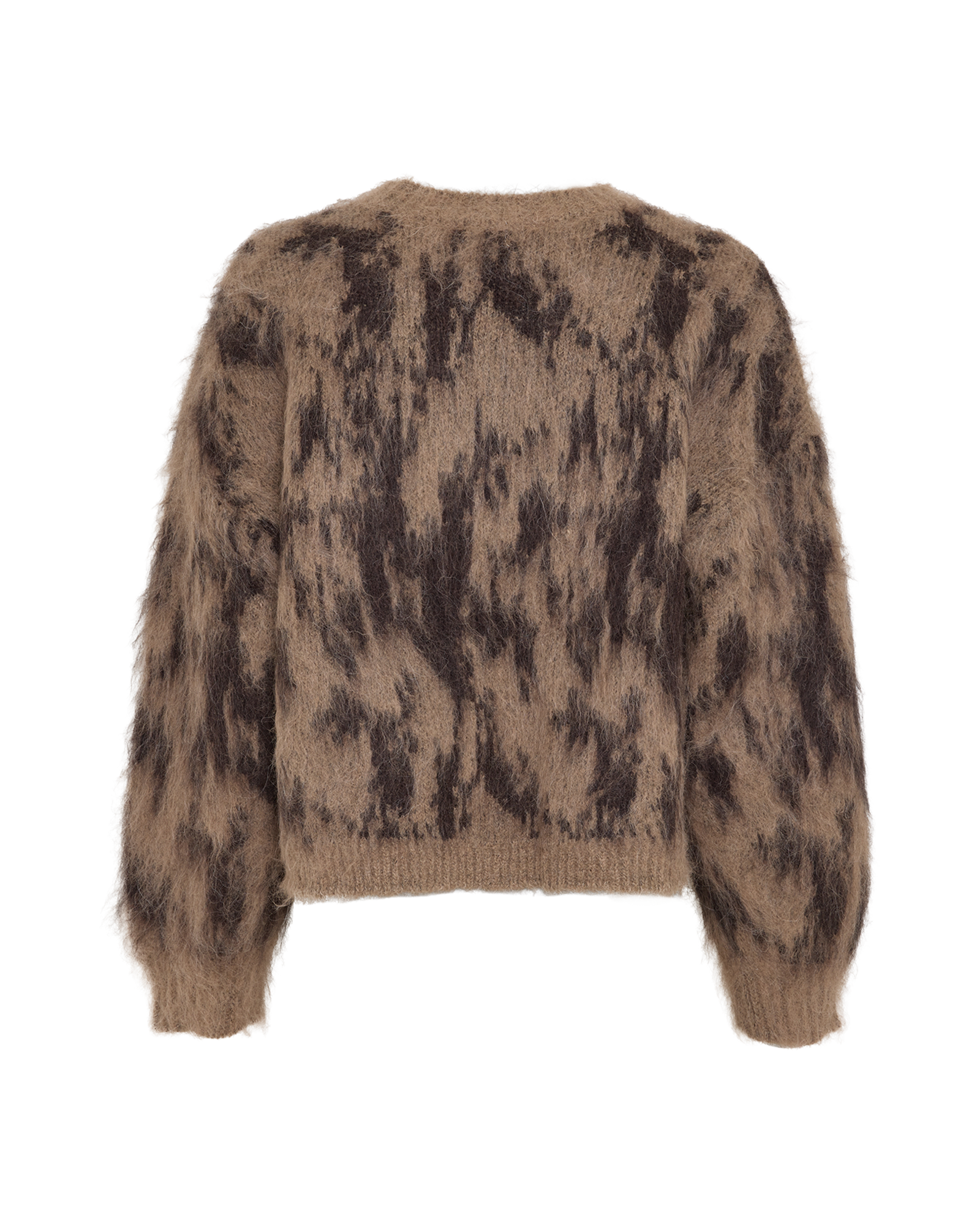 MSCHAgnete Lycie Pullover – Tannin Abstract, back