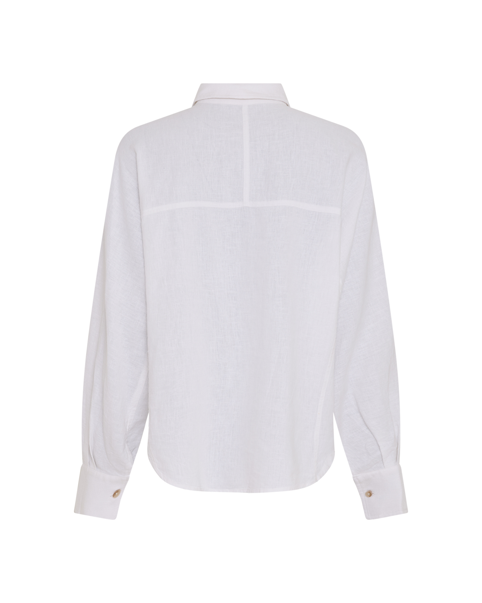 MSCHLara Ginia Shirt – Bright White, back