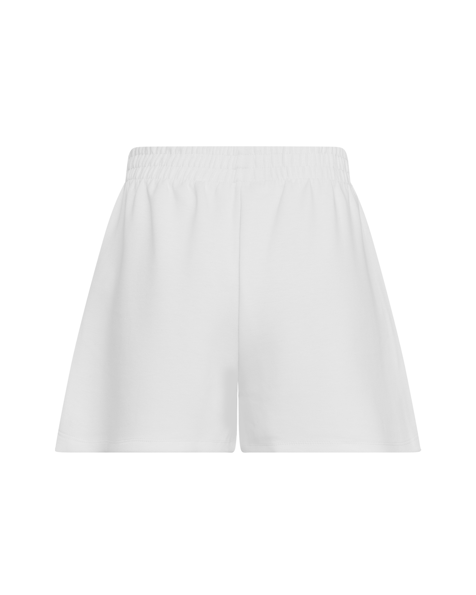 MSCHHarissa Ima Q Sweat Shorts – Egret, back