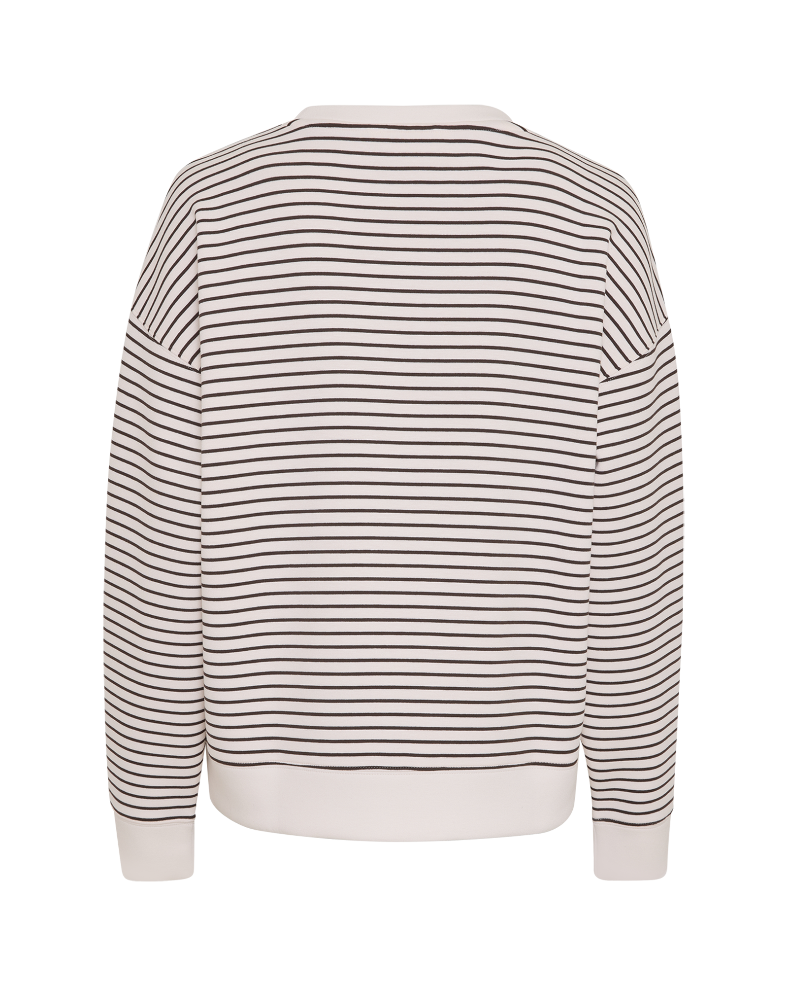MSCHIma Q Sweatshirt STP – Egret / Delicioso, back