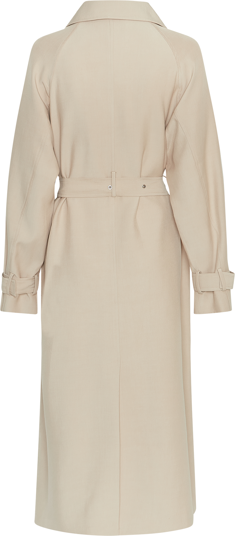 MSCHAntonella Trench Coat – Safari, back
