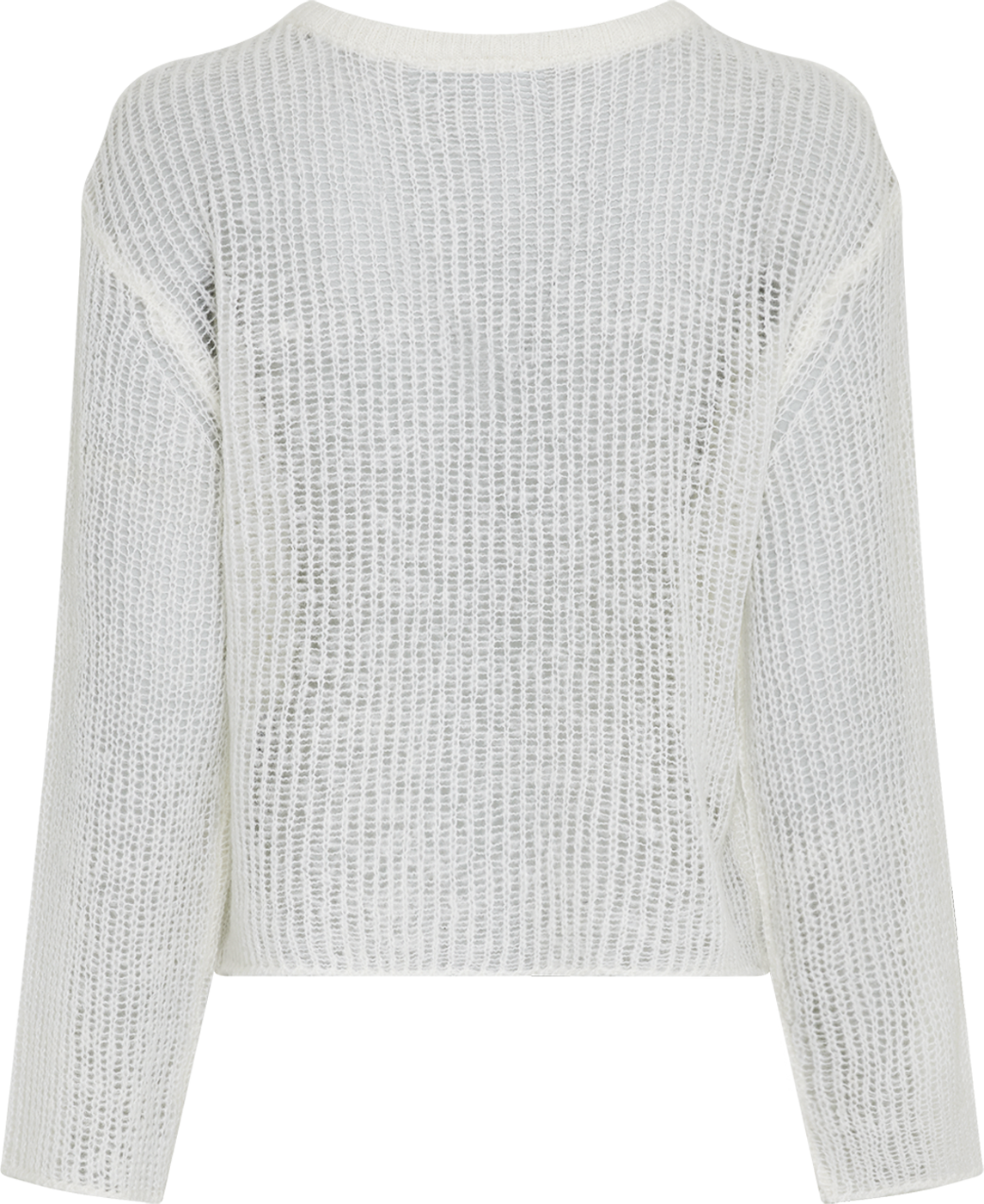 MSCHLoriane B Pullover  – Egret, back