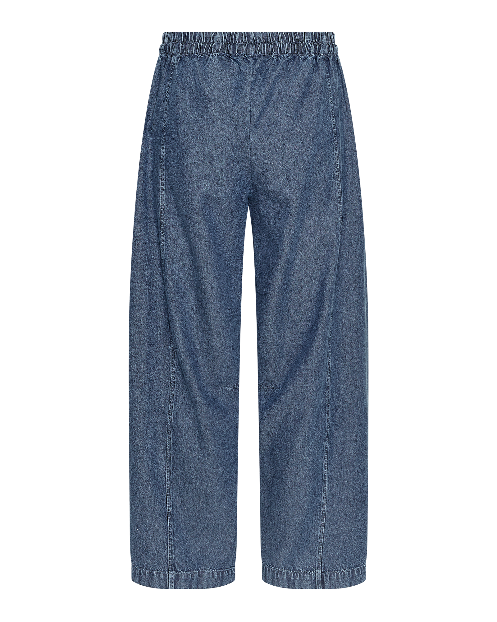 MSCHAniela Pants – Mid Blue Washed, back