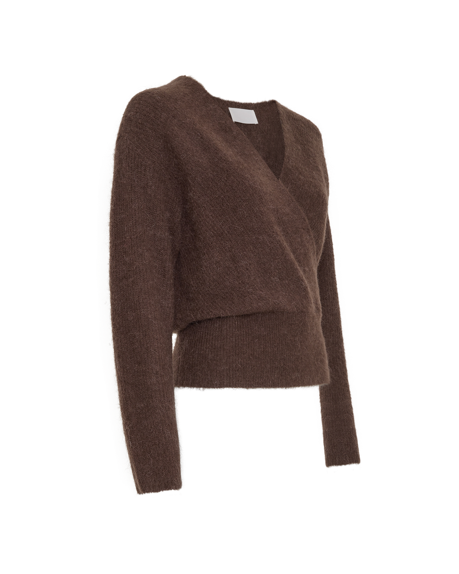 MSCHBondie Hope V Pullover – Hot Fudge, close-up