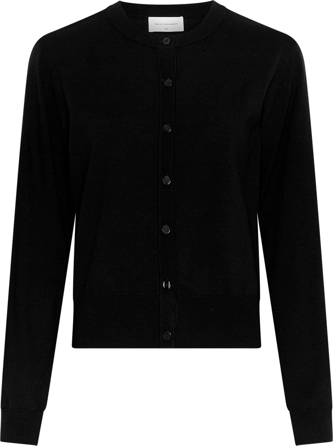MSCHSefika Rachelle Cardigan – Black, front