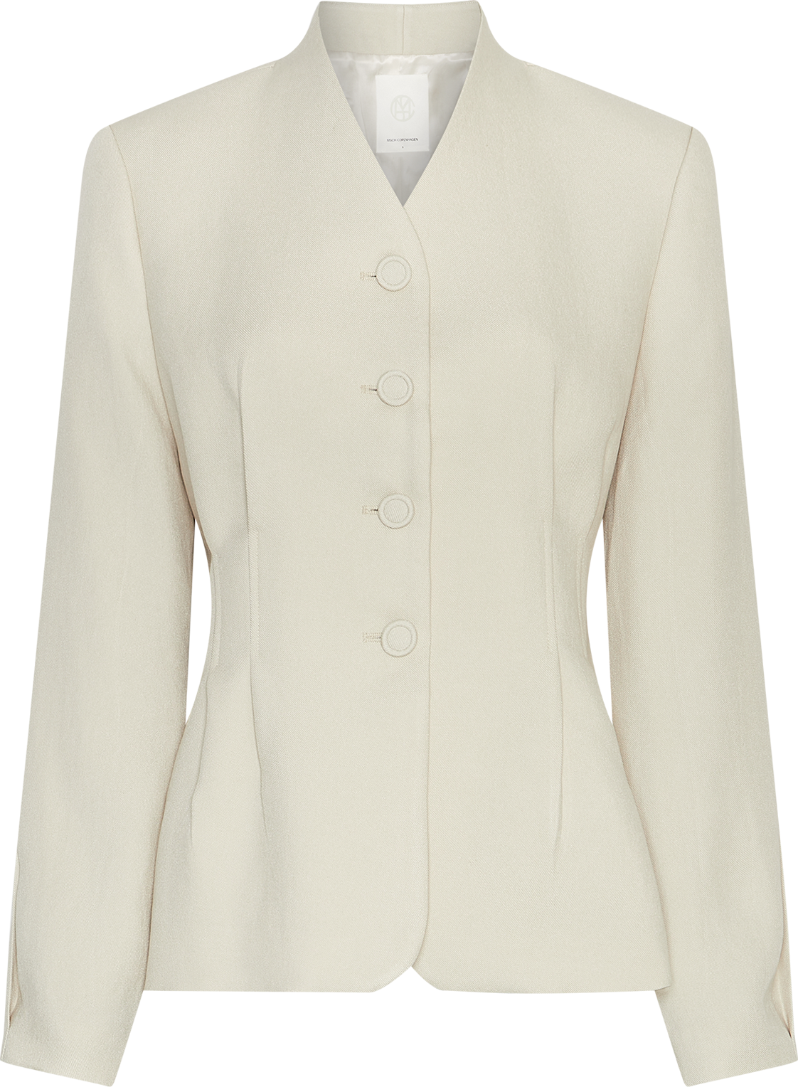 MSCHEsteriane Blazer – Oatmeal Melange, front