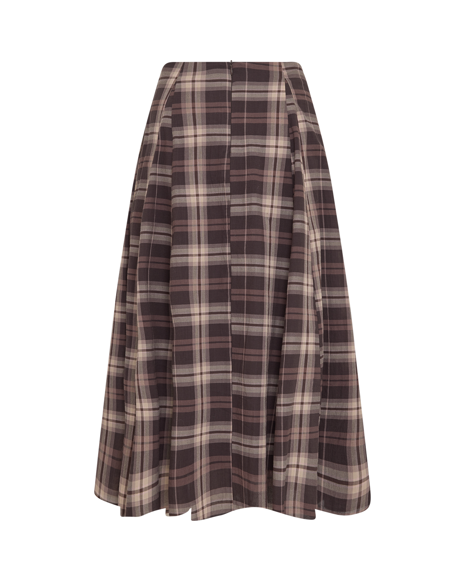 MSCHElla HW Skirt CHK – Molé / Zephyr, back