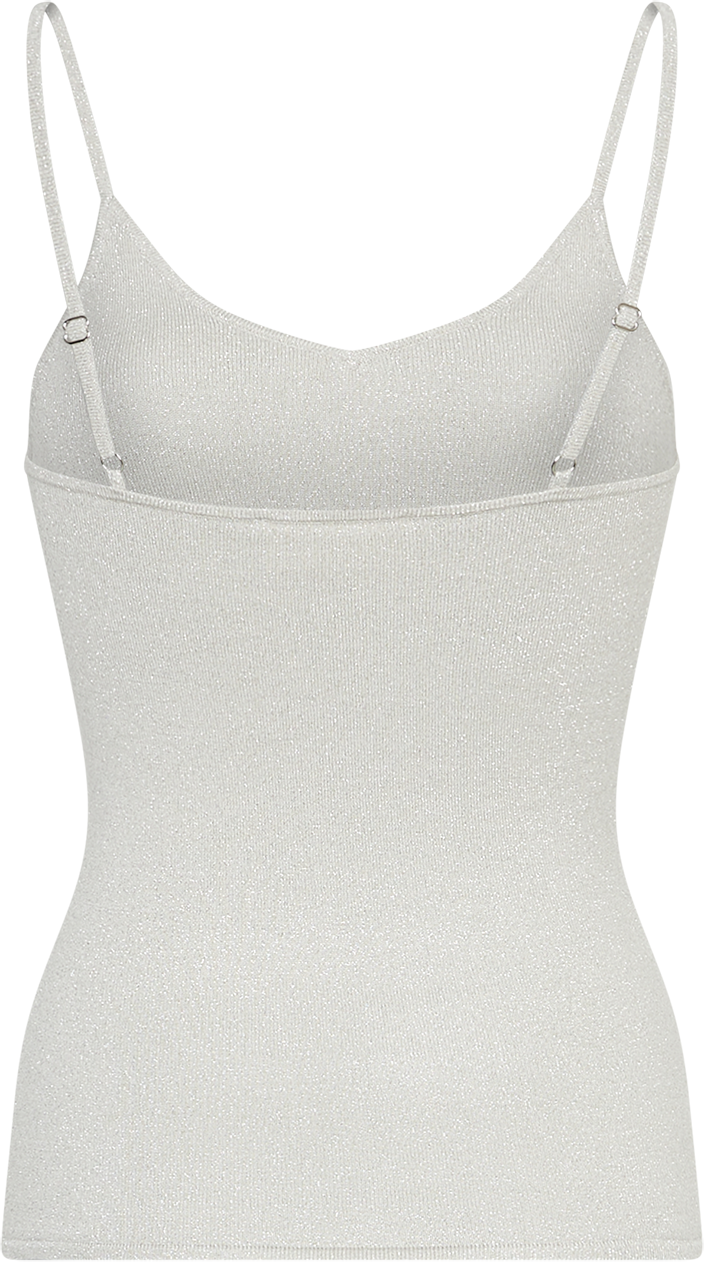 MSCHEurasia Strap Top – Gray / Silver, back