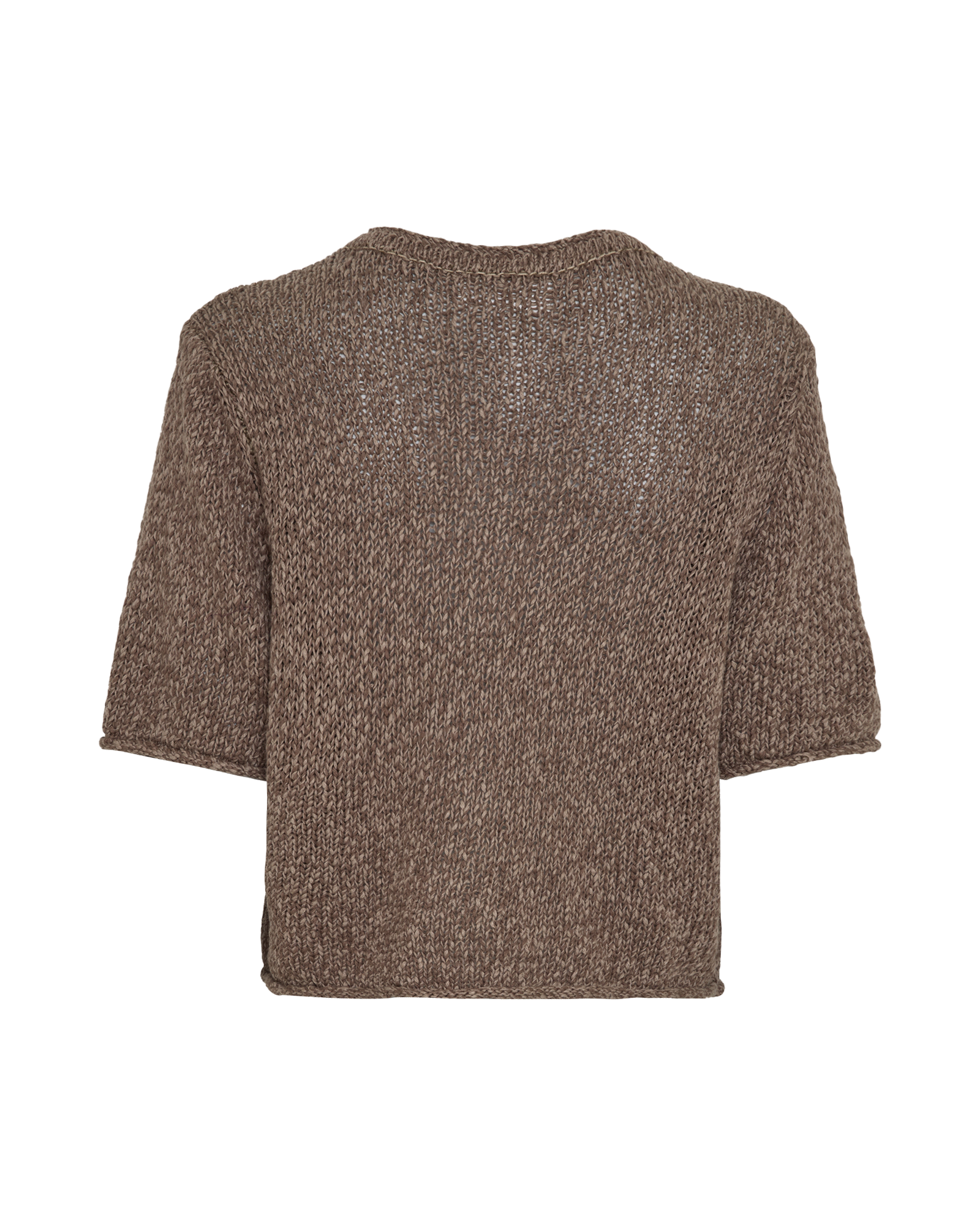 MSCHFlona Hannalie 2/4 Cardigan – FALLEN ROCK MEL, back