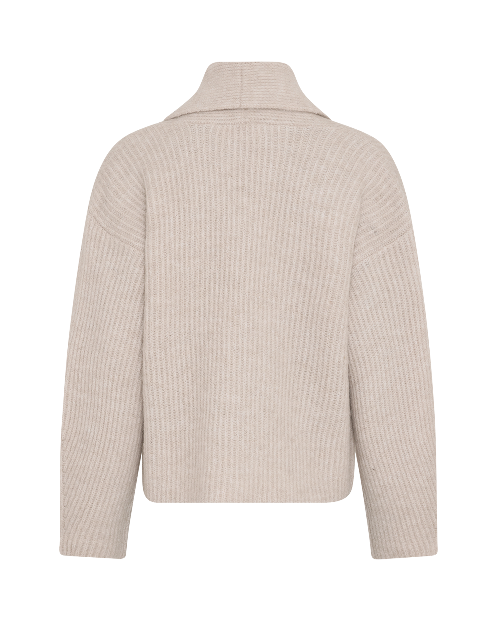 MSCHViannie Cardigan – Oatmeal Melange, back