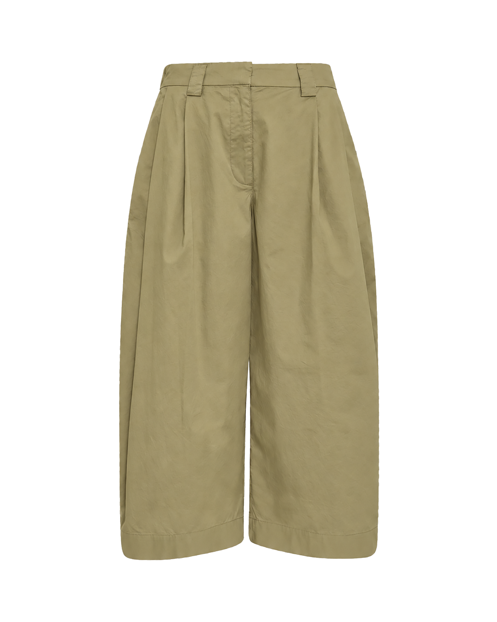 MSCHNethe Culotte Pants – DRIED HERB, front