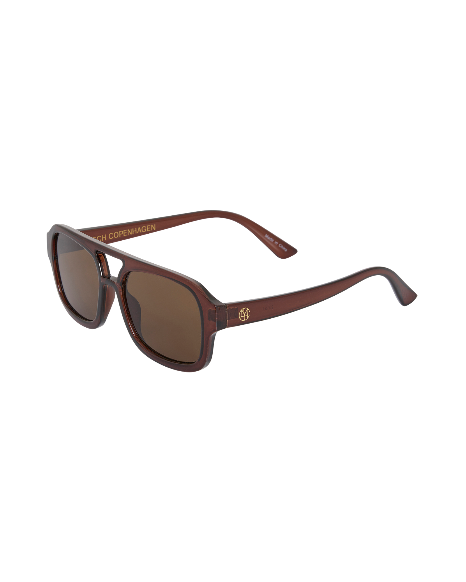 MSCHAmity Sunglasses – Dark Brown, back