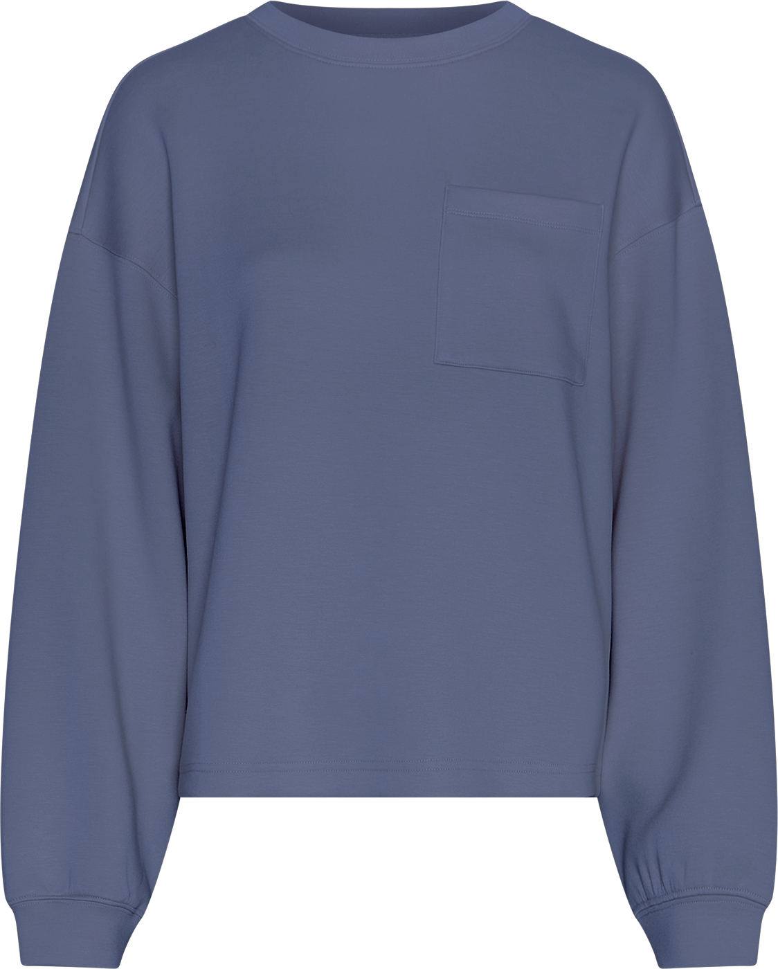 MSCHIlliana Ima Q Sweatshirt – Vintage Indigo, front