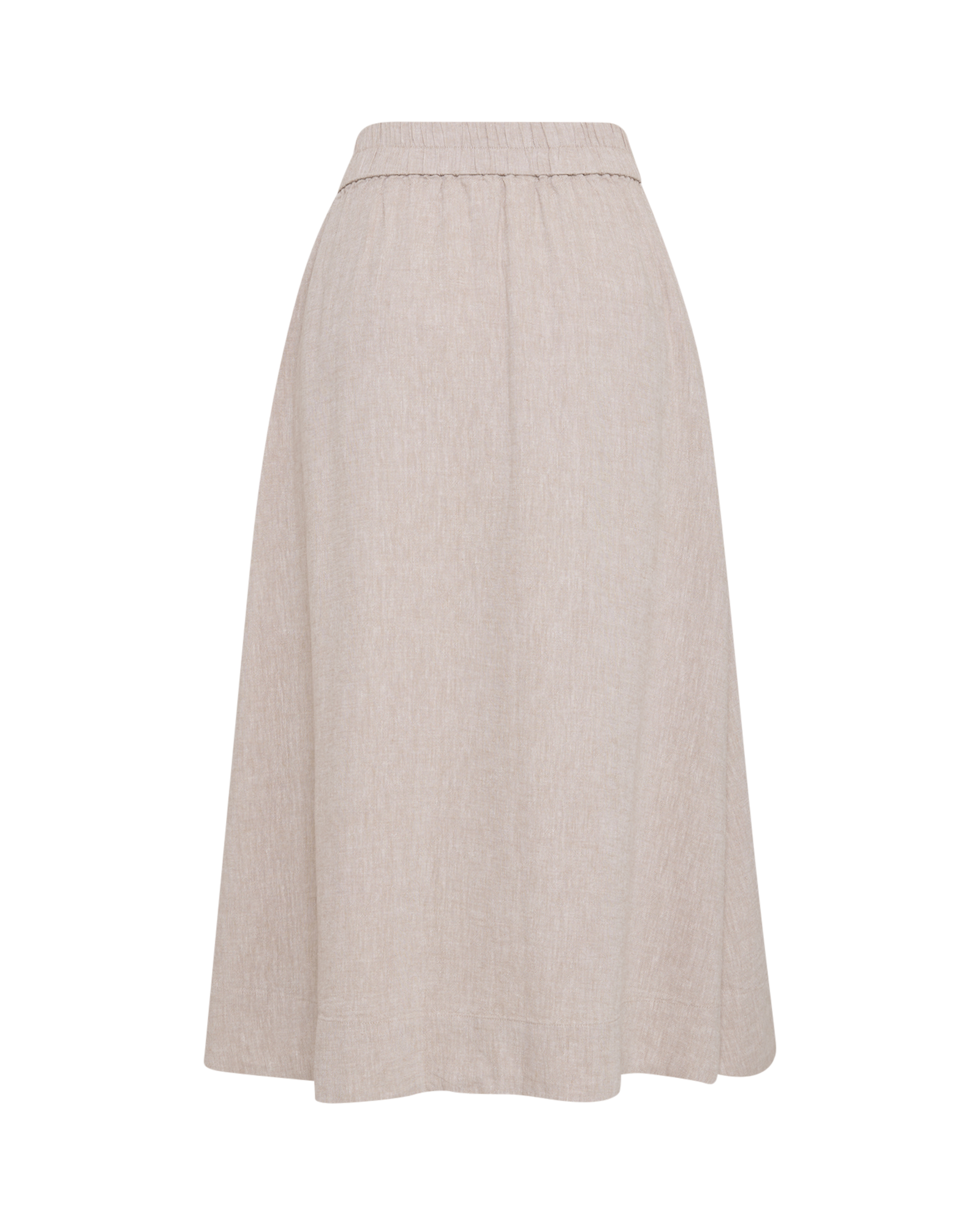 MSCHLara Ginia Skirt – Sand Melange, back