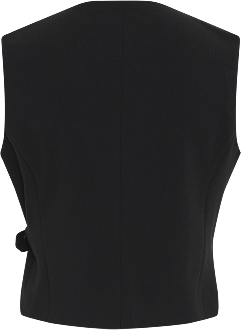 MSCHMacy Michelle Waistcoat – Black, back