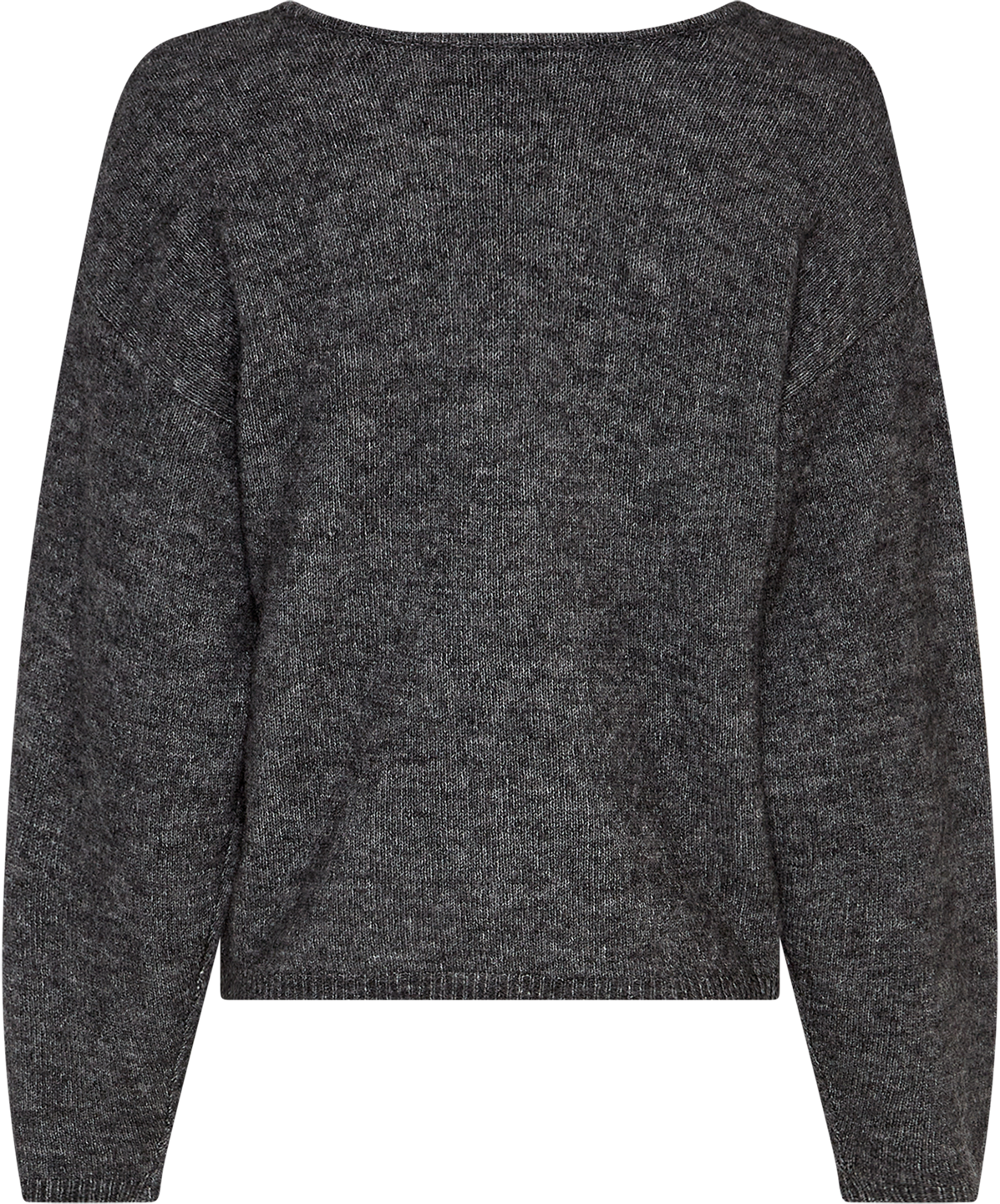 MSCHMilania Hope Cardigan – Dark Grey Melange, back