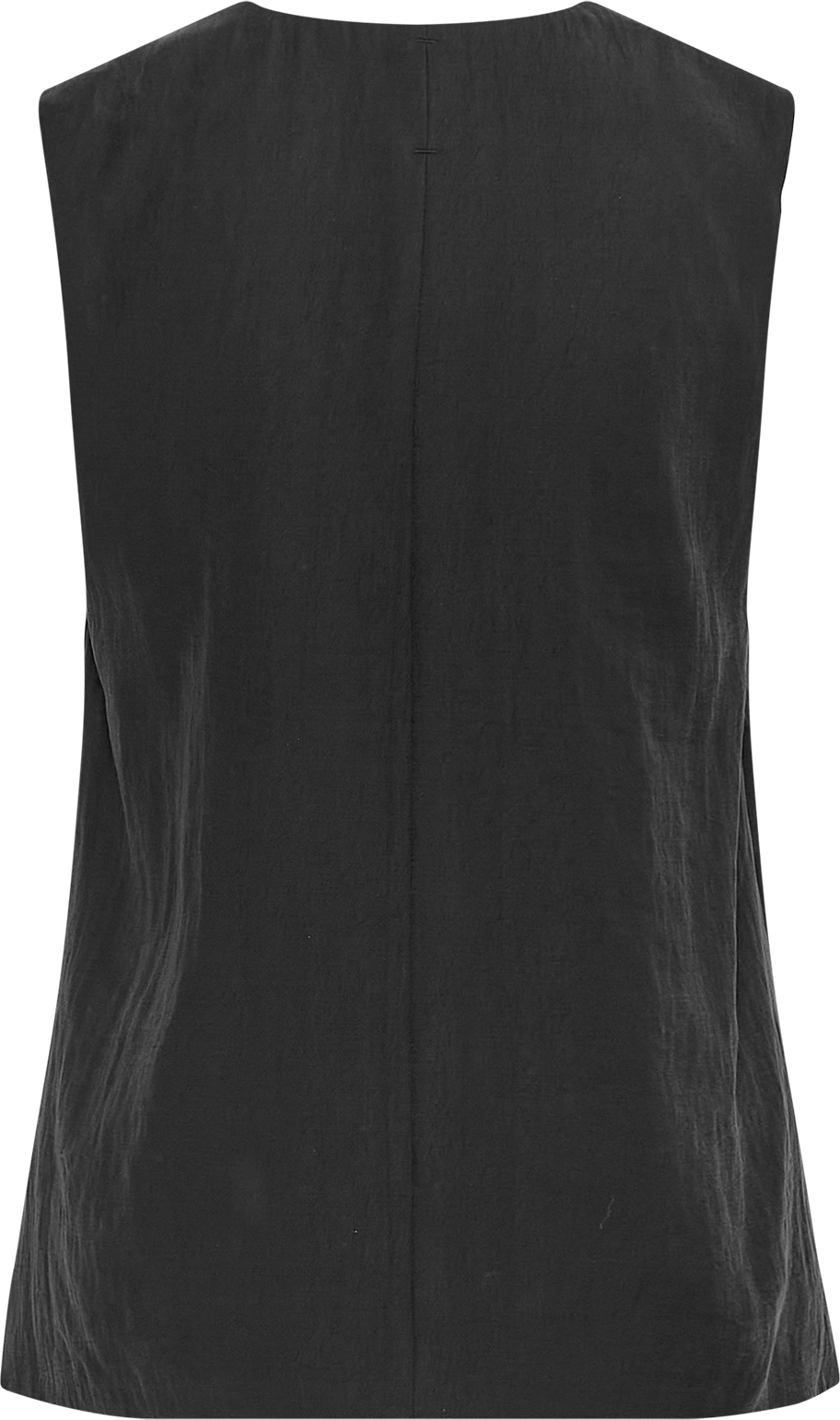 MSCHManny Waistcoat – Black, back