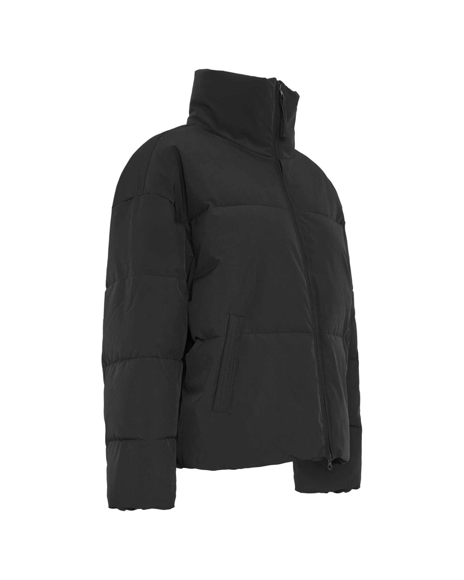 MSCHRefron Jacket – Black, close-up