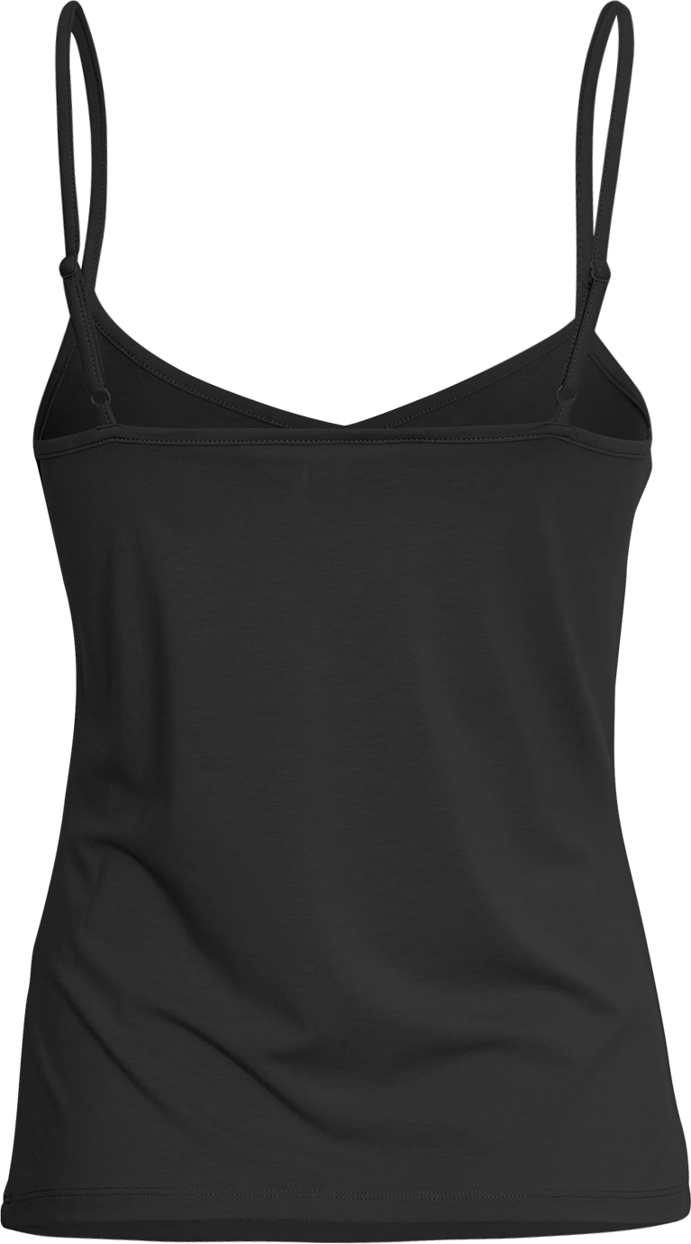 MSCHBetrina Strap Top – Black, back