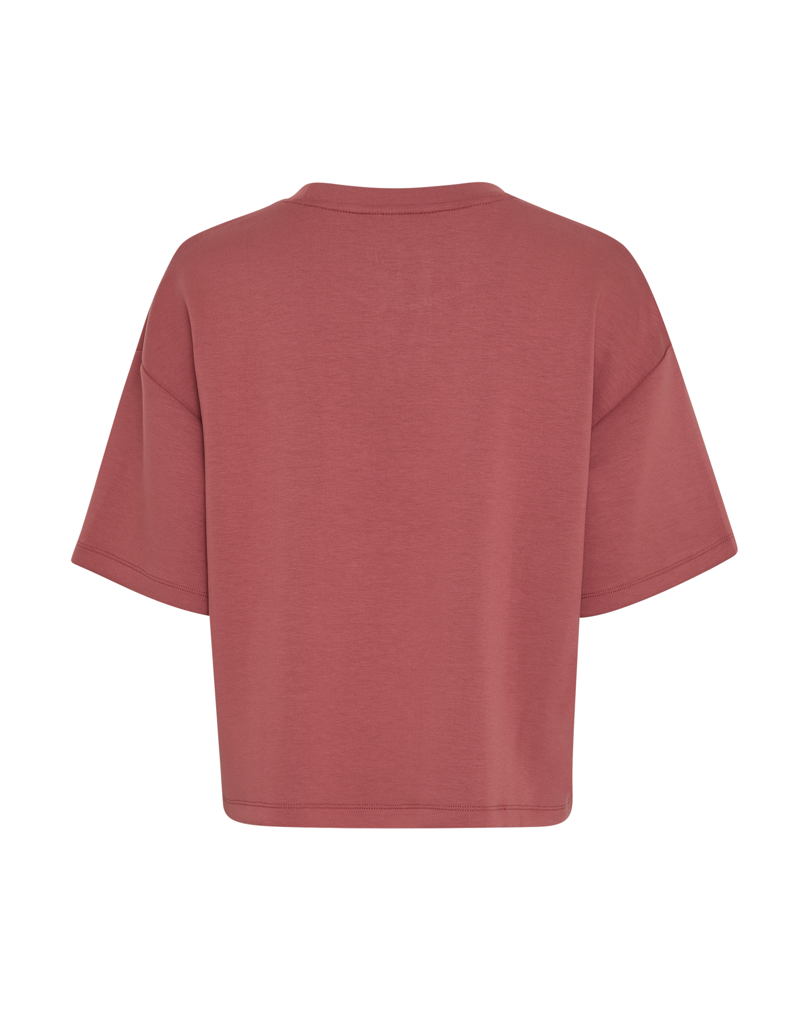 MSCHNilda Ima Q SS Sweatshirt – MARSALA, back