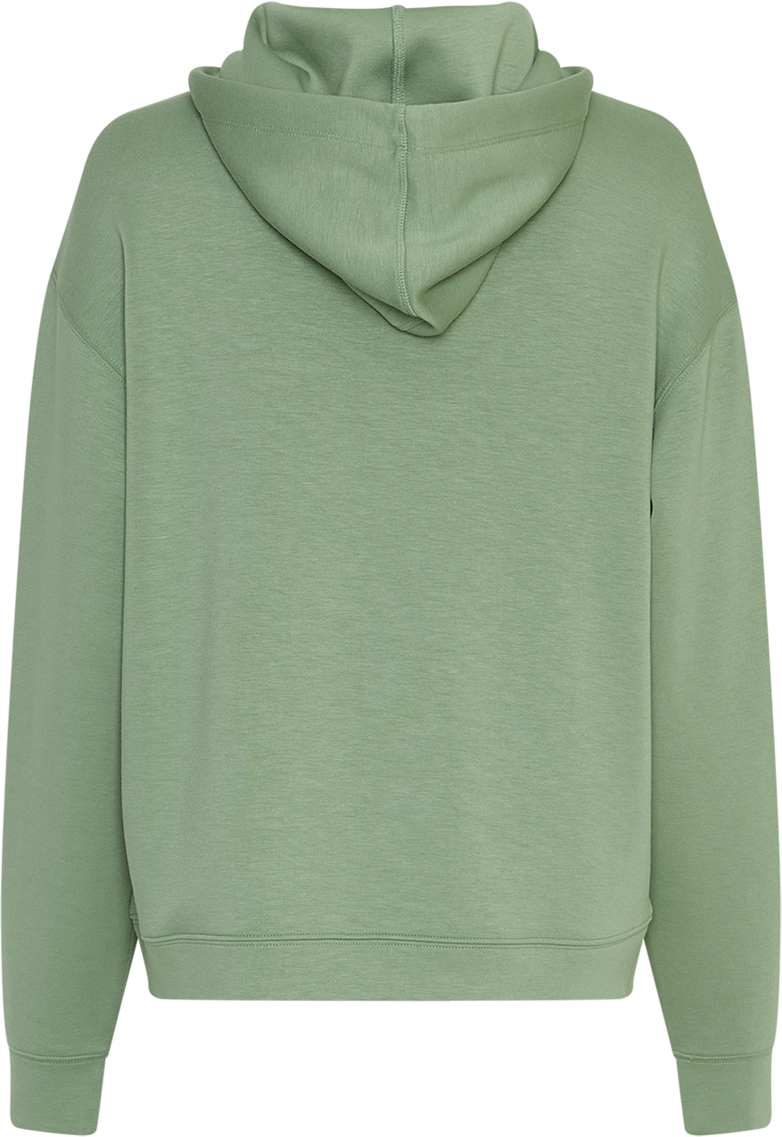 MSCHIma Q Icon Logo Hood Sweatshirt – Green Eyes, back